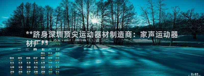 意昂3科技：**跻身深圳顶尖运动器材制造商：家声运动