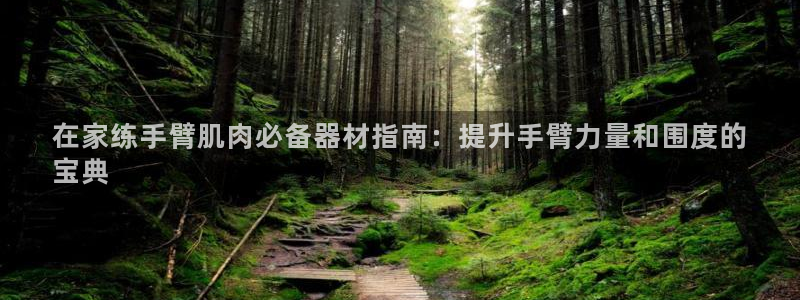 意昂体育3招商电话地址是多少：在家练手臂肌肉必备器材