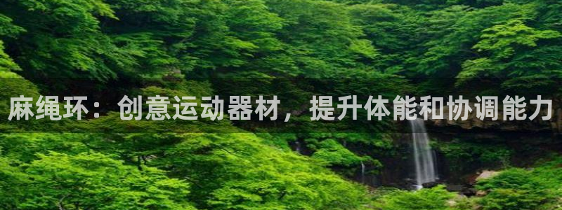 意昂体育3招商电话地址是多少：麻绳环：创意运动器材，