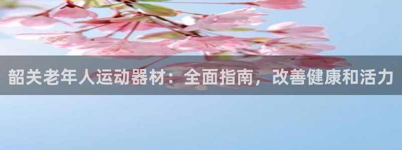 意昂体育3招商电话地址：韶关老年人运动器材：全面指南