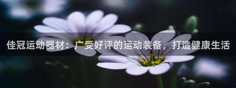 意昂3娱乐40996：佳冠运动器材：广受好评的运动装